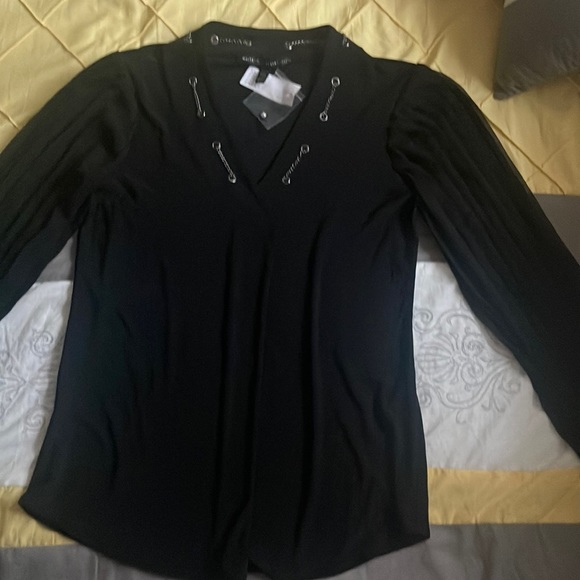 Black blouse pretty - Picture 1 of 6